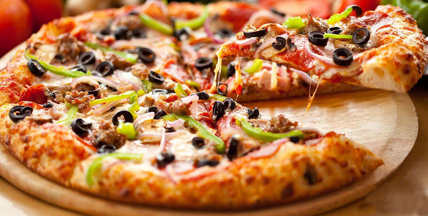 پيتزای سبزيجات رژيمی سلامتی