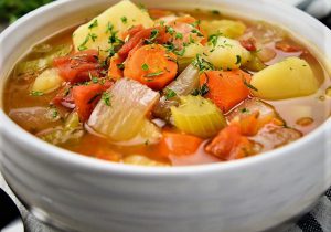 طرز تهیه سوپ چربی سوز آشپزی مدرن